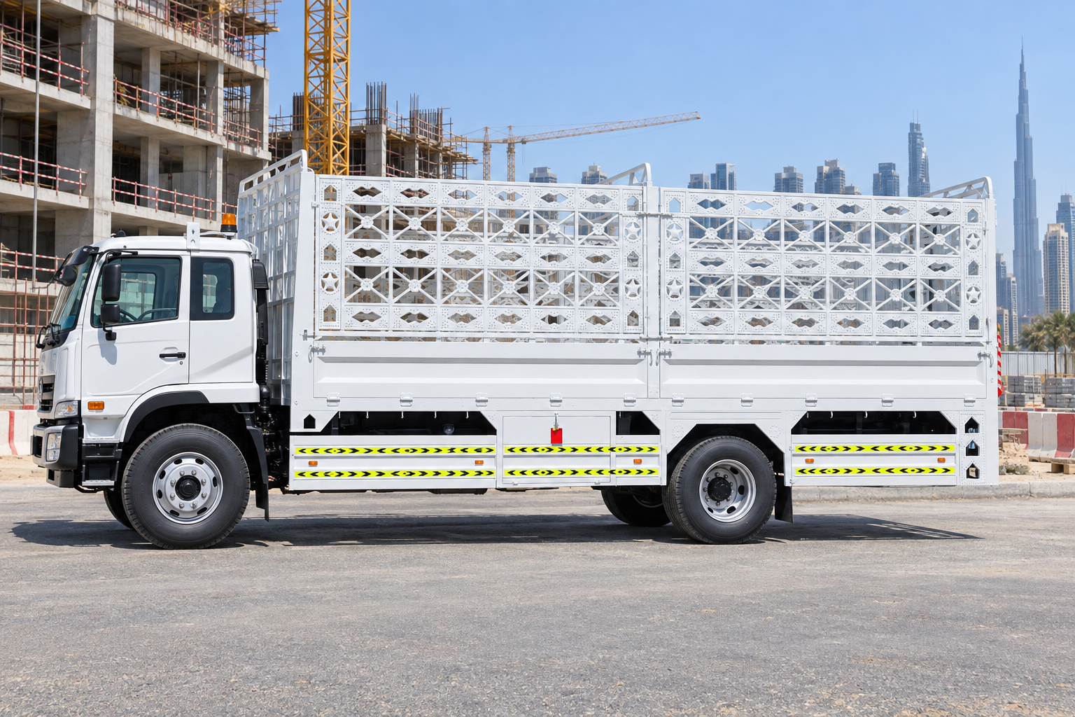 10 ton truck rental in Dubai for heavy commercial cargo
