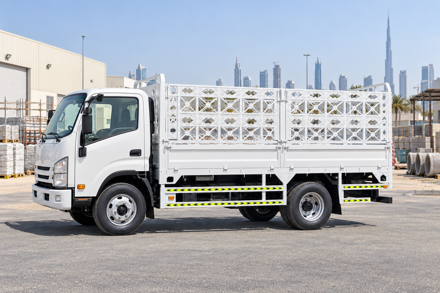 3 ton truck rental in Dubai for commercial cargo