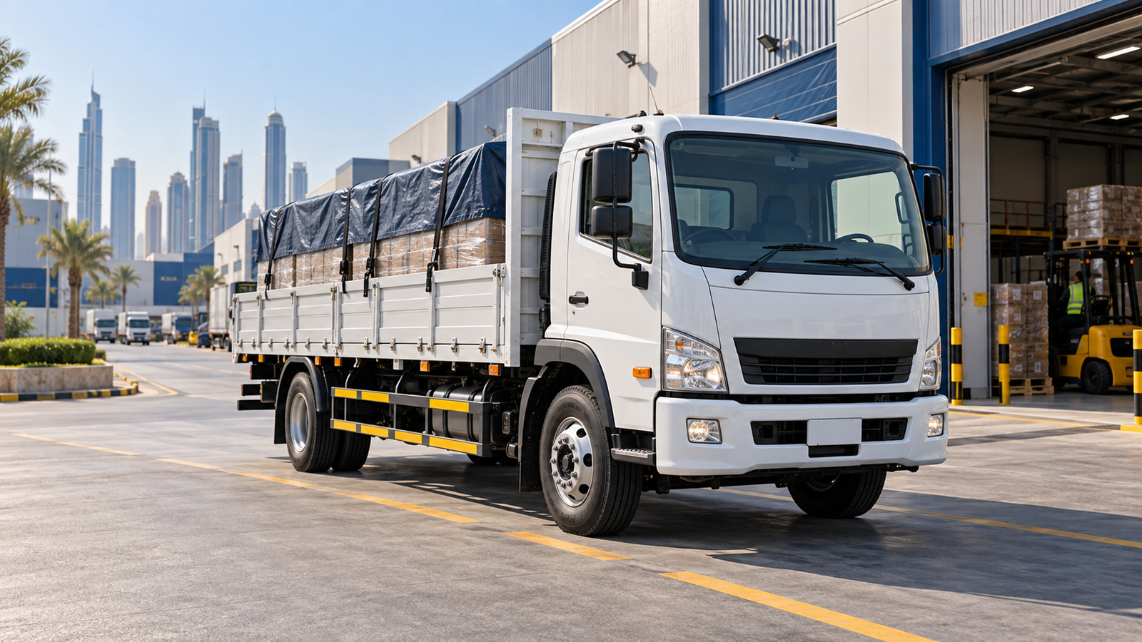7 ton truck commercial delivery service in Dubai